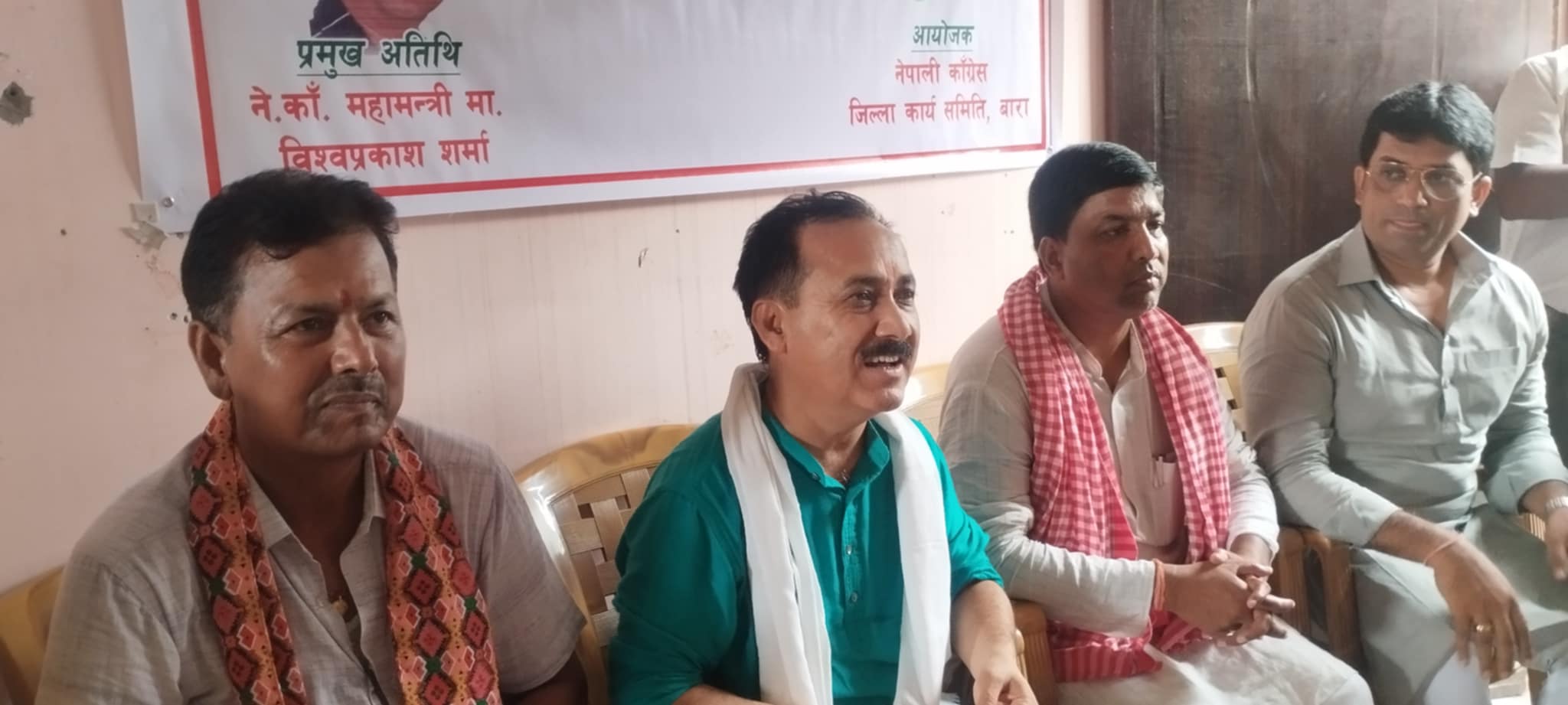 आगामी चुनावमा कांग्रेस एक्लै लड्छ : महामन्त्री शर्मा